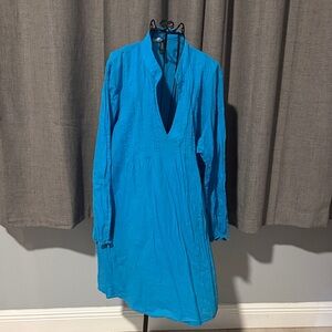 Turquoise Blue Women's Ralph Lauren Beach Coverup